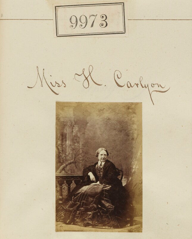 Miss h. carlyon npg ax59691