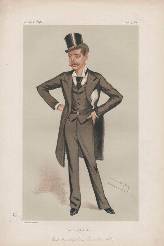 Lord randolph churchill ('statesmen. no. 331.') npg d43967