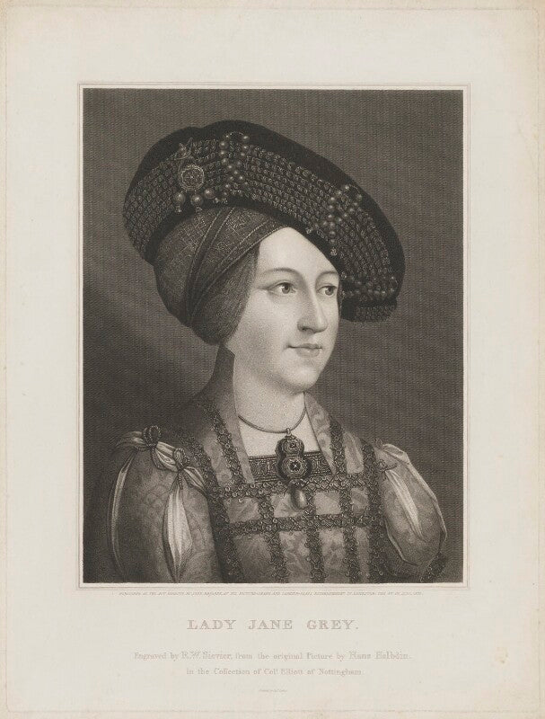 Anne, queen of hungary wrongly identified as lady jane grey npg d24992