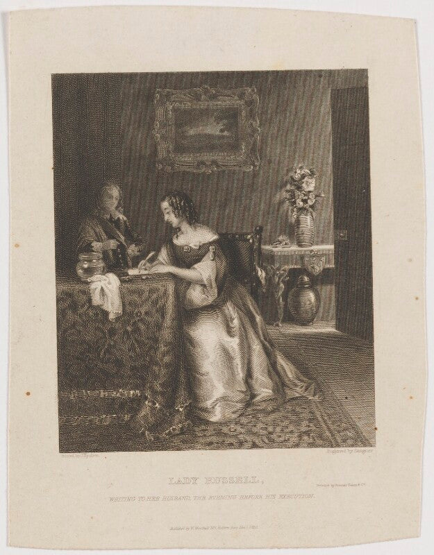 Rachel russell (née wriothesley), lady russell npg d30608