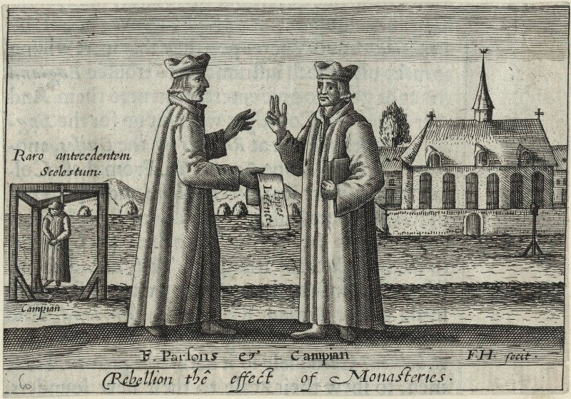 Edmund campion and robert parsons npg d25307