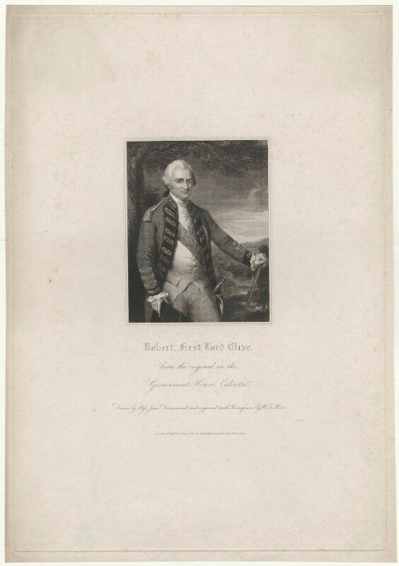 Robert clive npg d33529