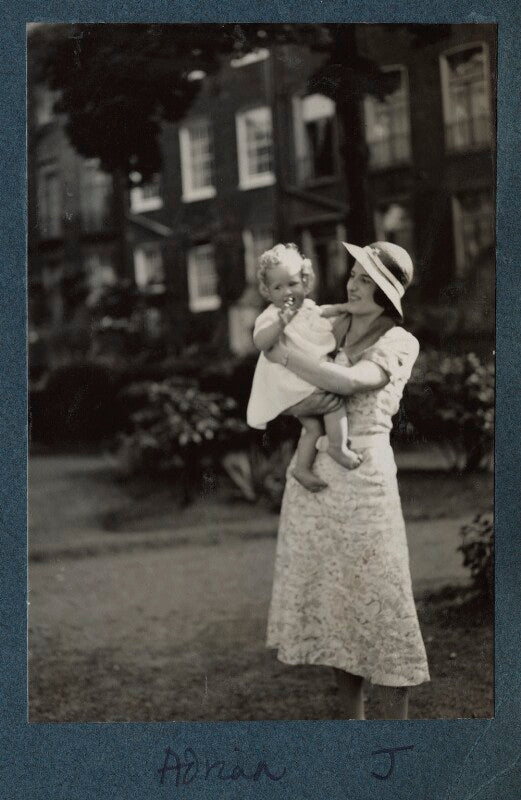 Adrian martin goodman; julian vinogradoff (née morrell) npg ax143662