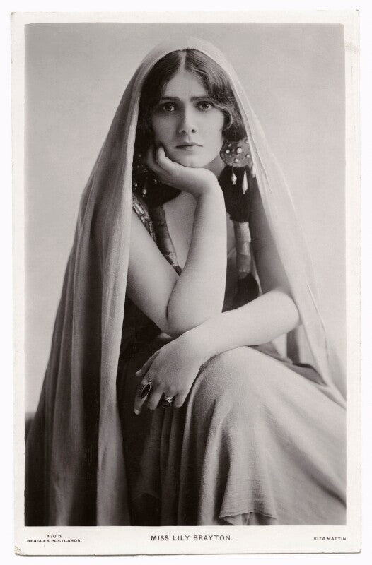 Lily brayton as ildico in 'attila' npg x131465