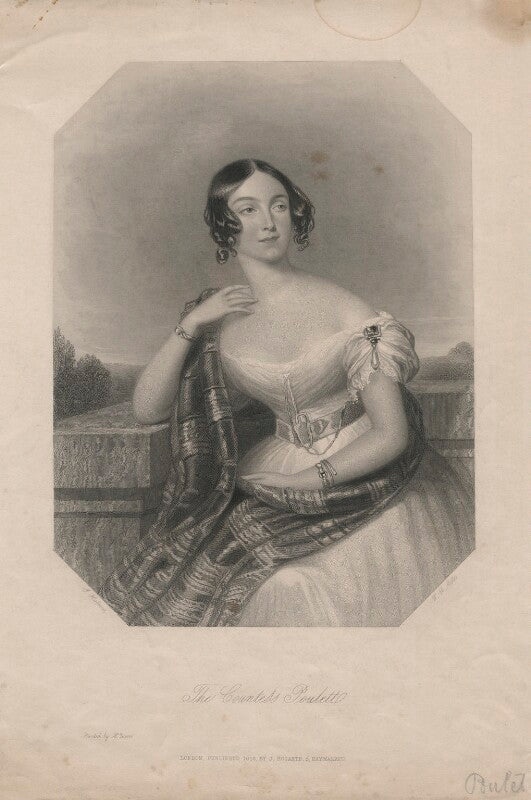 Charlotte fanny (née portman), countess poulett npg d3221