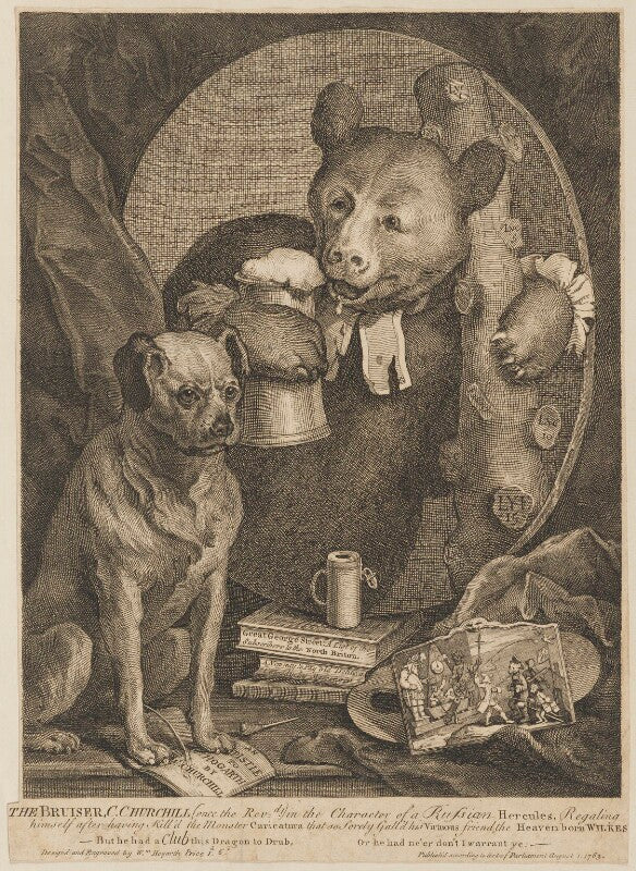 Charles churchill ('the bruiser') npg d47438