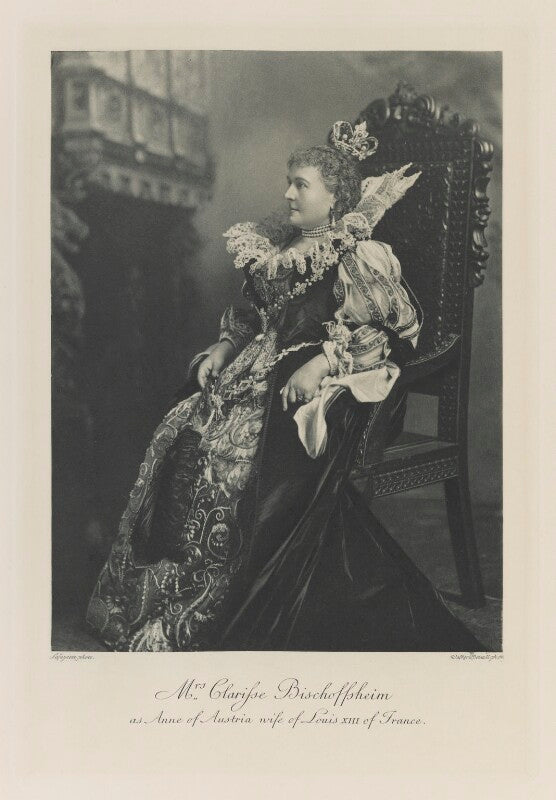 Clarisse bischoffsheim (née biedermann) as anne of austria, wife of louis xiii of france npg ax41259