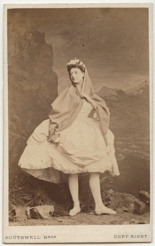 Nelly burton as snowdrop in 'snowdrop' npg x4918