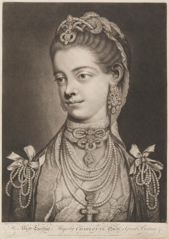 Charlotte of mecklenburg strelitz npg d11287