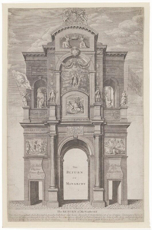 King charles ii ('the return of the monarchy') npg d1332