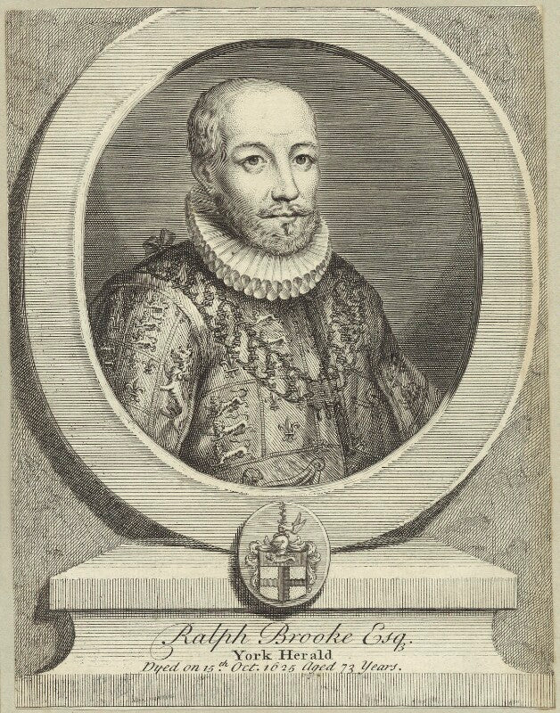 Ralph brooke (brookesmouth) npg d25531