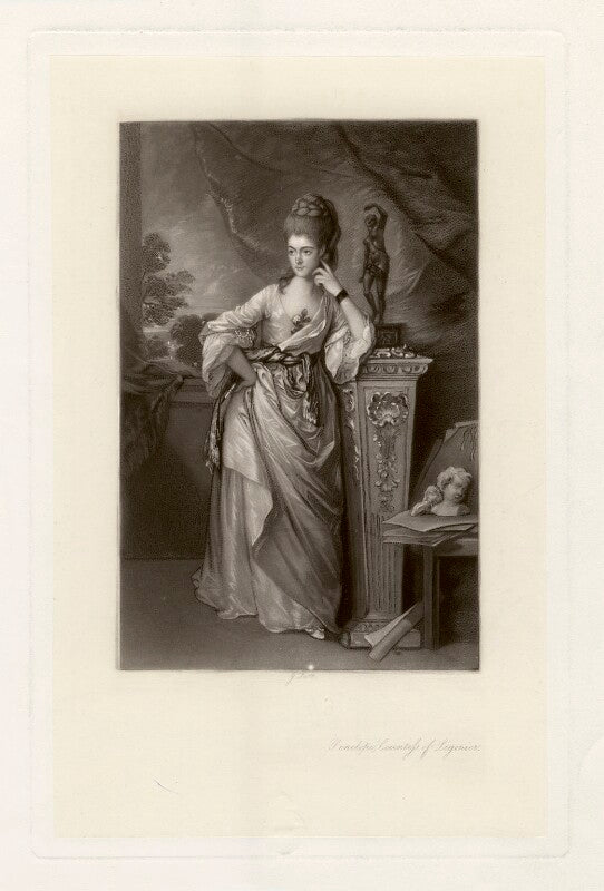 Penelope ligonier (née pitt), viscountess ligonier npg d3591