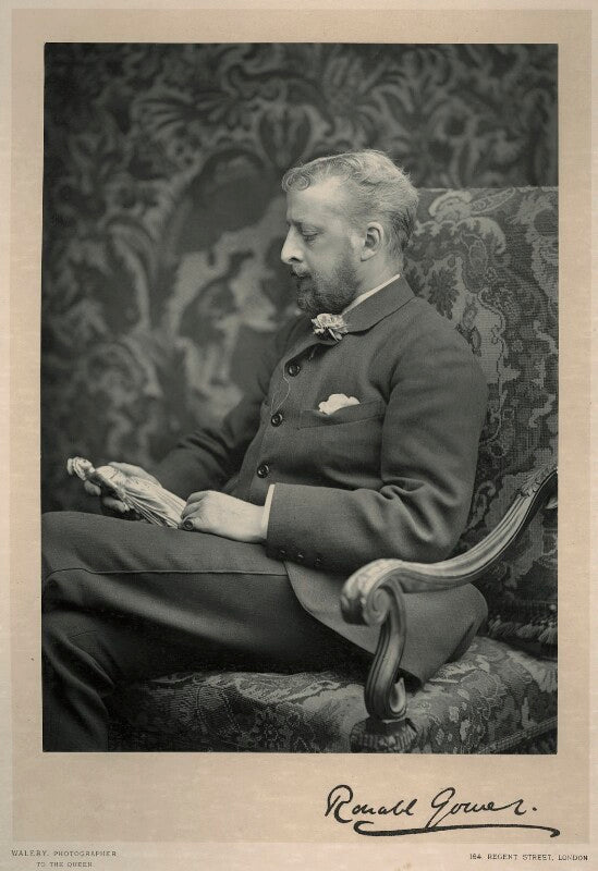 Lord ronald charles sutherland leveson gower npg x9131