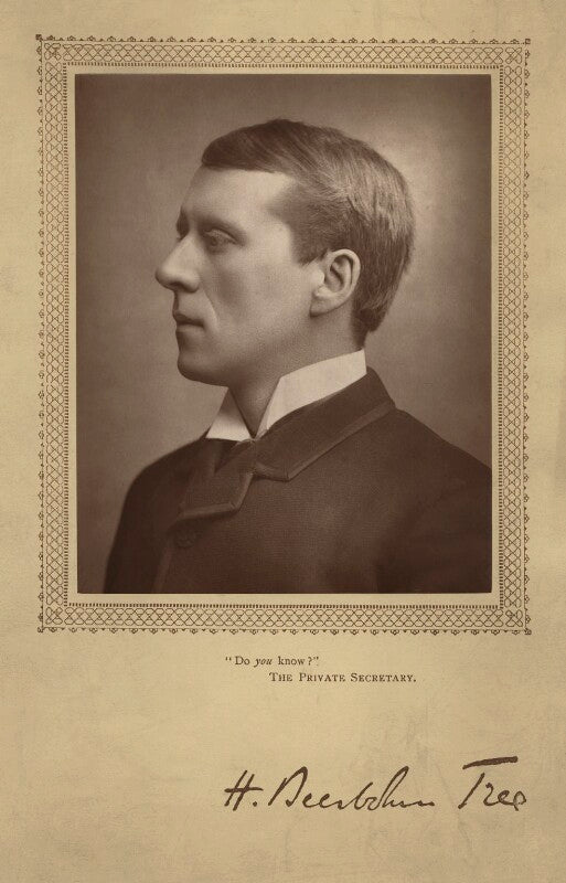 Sir herbert beerbohm tree npg x26935