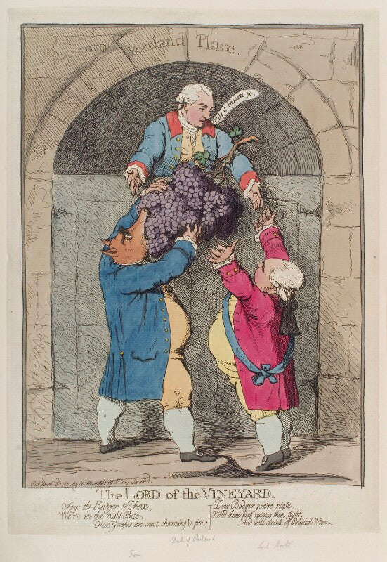 'the lord of the vineyard' npg d12333