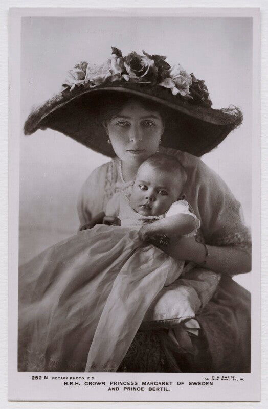 Margaret, crown princess of sweden; prince bertil, duke of halland npg x74449