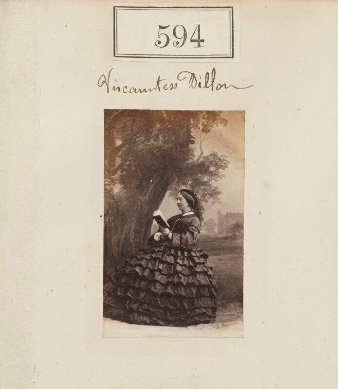 Lydia sophia (née story), viscountess dillon npg ax50274