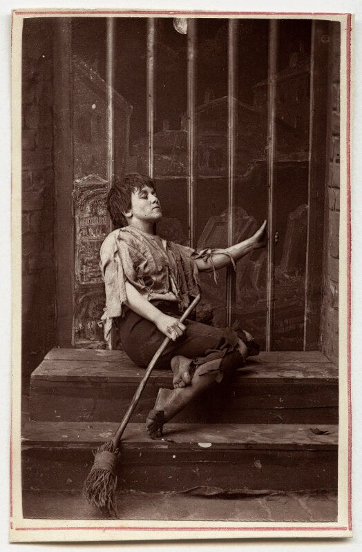 Jennie lee as jo in 'bleak house' npg ax7679