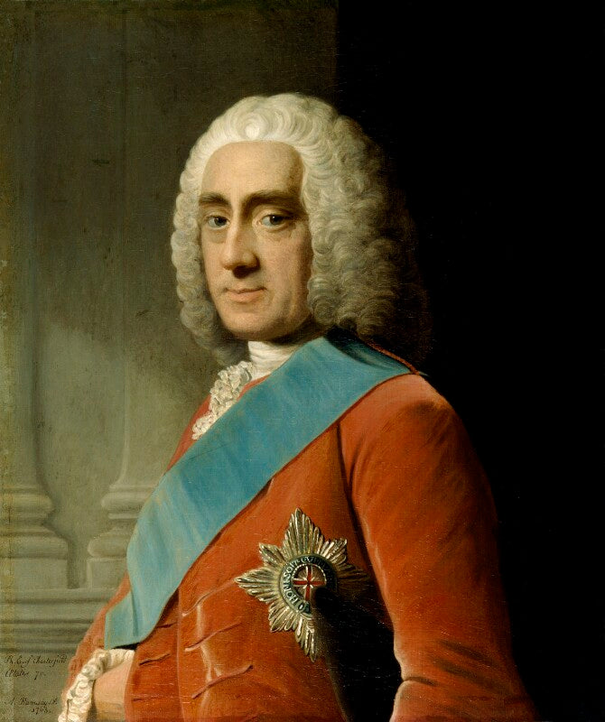 Philip dormer stanhope, 4th earl of chesterfield npg 533