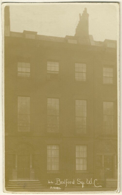 44, bedford square w c npg x144196