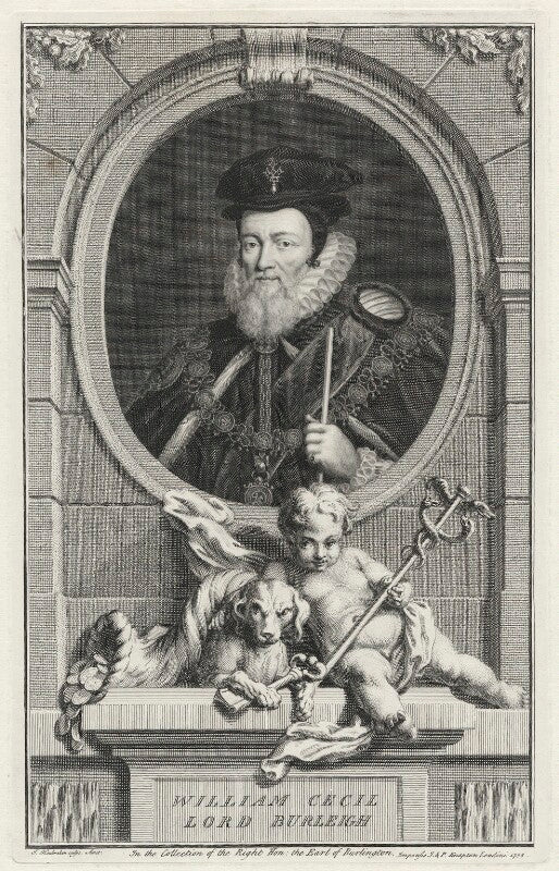 William cecil, 1st baron burghley npg d32415