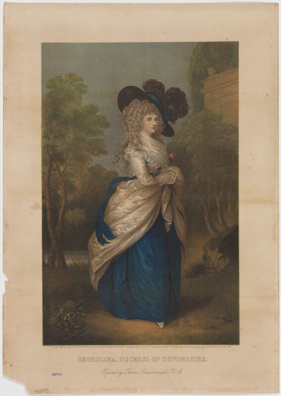 Georgiana cavendish (née spencer), duchess of devonshire npg d35170
