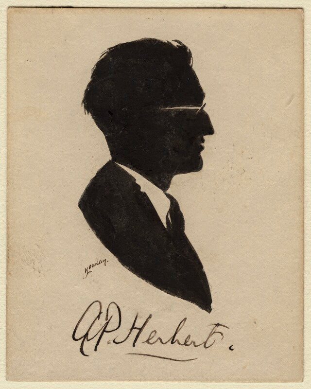 Sir alan patrick herbert npg d371