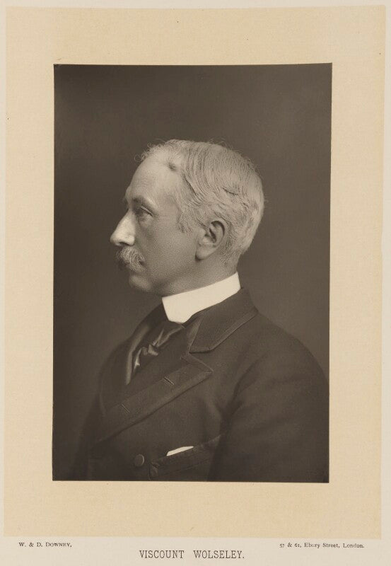 Garnet joseph wolseley, 1st viscount wolseley npg ax15981