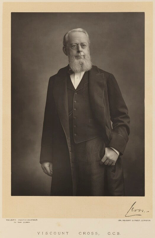 Richard assheton cross, 1st viscount cross npg ax38328