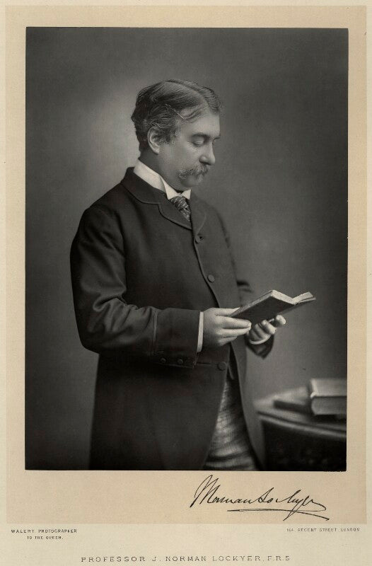 Sir (joseph) norman lockyer npg x9147