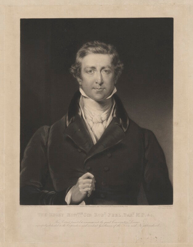 Sir robert peel, 2nd bt npg d39589
