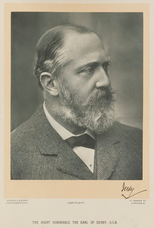 Frederick arthur stanley, 16th earl of derby npg ax15954