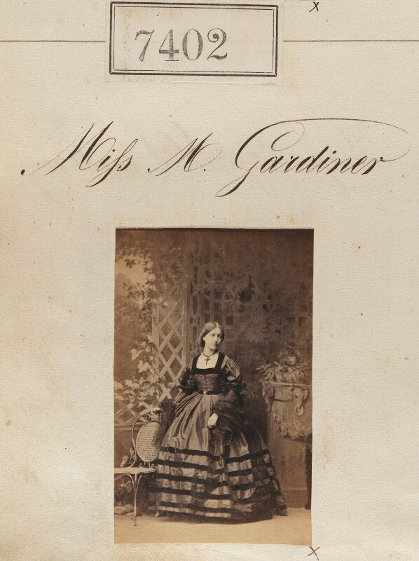 Miss m. gardiner npg ax57309