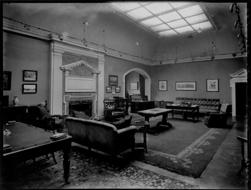 'lady cornwall's library and study' npg x154363