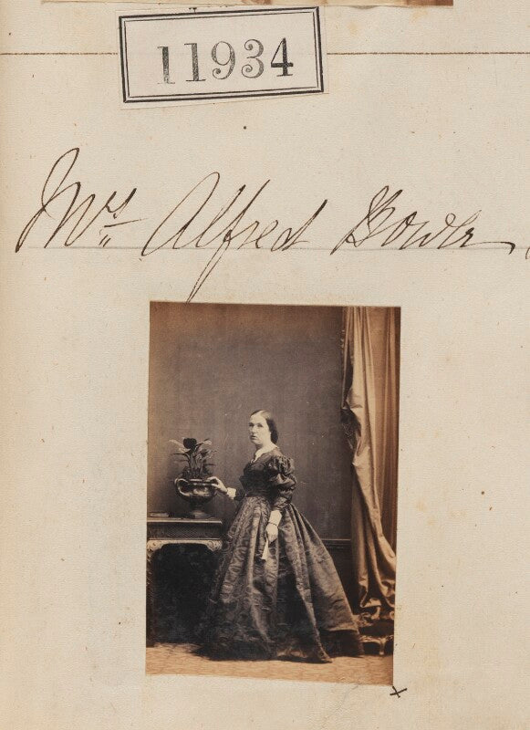 Mrs alfred bowl? npg ax61612
