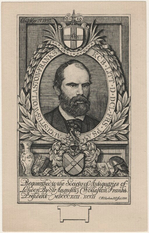 Sir augustus wollaston franks npg d21211