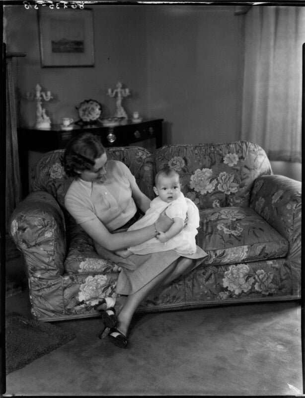 Patricia erskine (née norbury); niall stuart erskine npg x154147