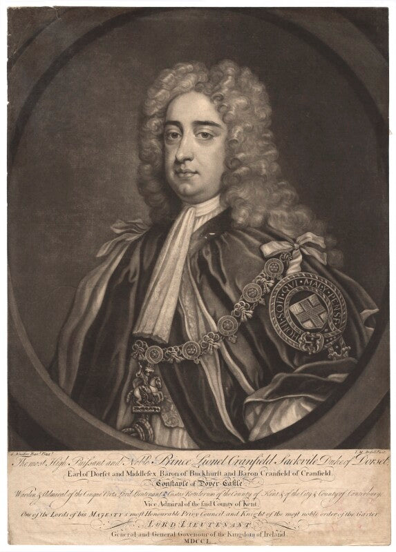 Lionel sackville, 1st duke of dorset npg d1777