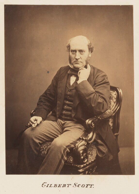 Sir george gilbert scott sr npg ax7340