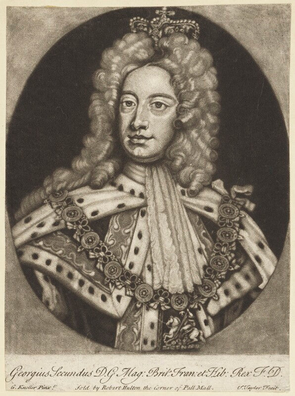 King george ii npg d7908