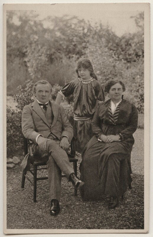 David lloyd george; lady megan arfon lloyd george; dame margaret lloyd george (née owen) npg x197816