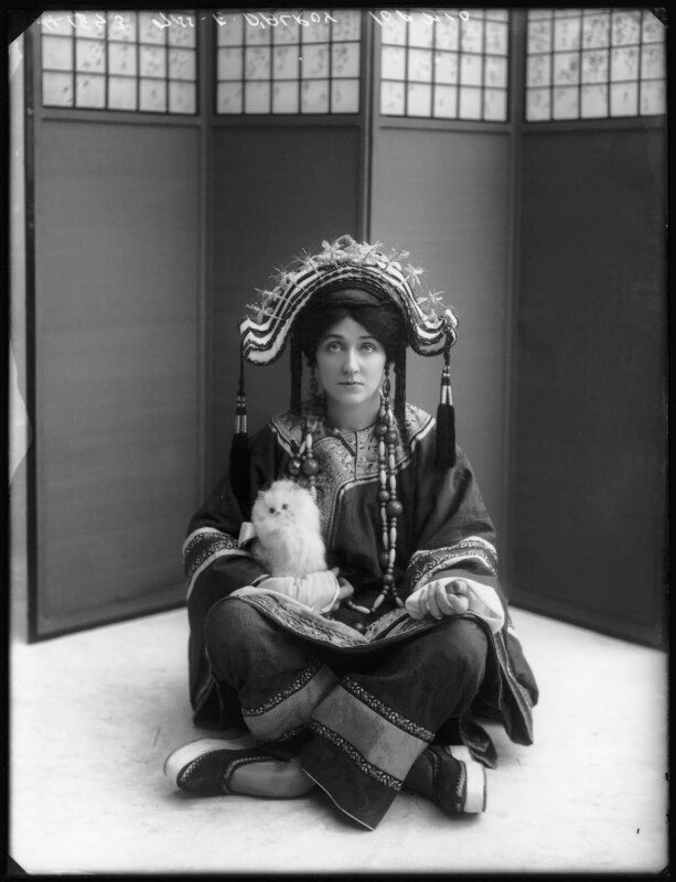 Evelyn d'alroy as turandot in 'turandot, princess of china' npg x102579