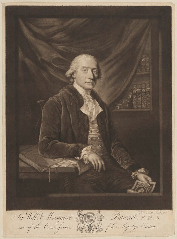 Sir william musgrave, 6th bt npg d39133