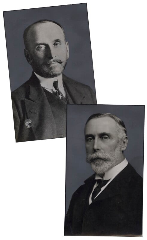 Sergey dmitriyevich sazonov; sir maurice william ernest de bunsen, bt npg x137456