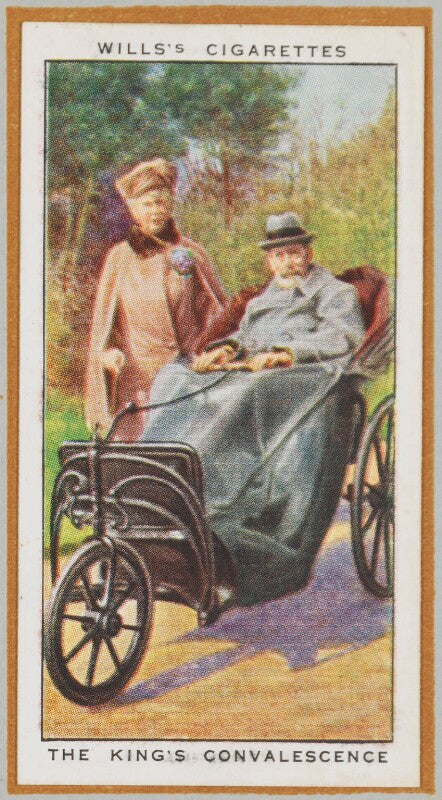 'the king's convalescence' (queen mary; king george v) npg d47247