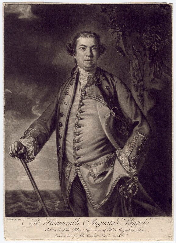Augustus keppel, viscount keppel npg d3407