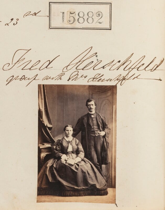 Fred hirschfeld; mrs hirschfeld npg ax63812