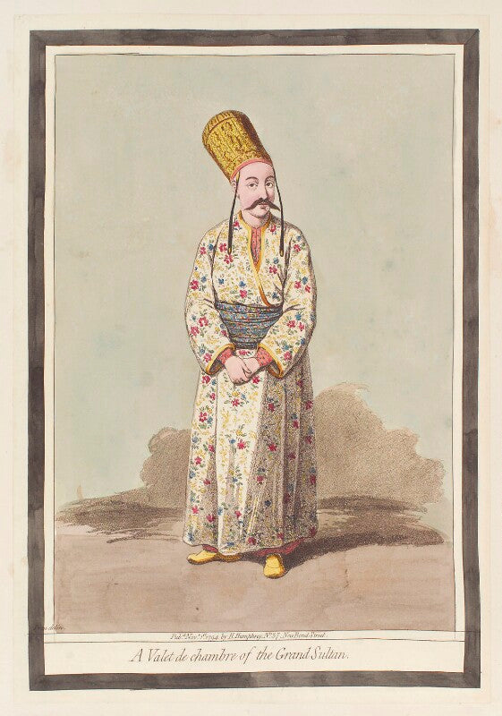 'a valet de chambre of the grand sultan' npg d12492