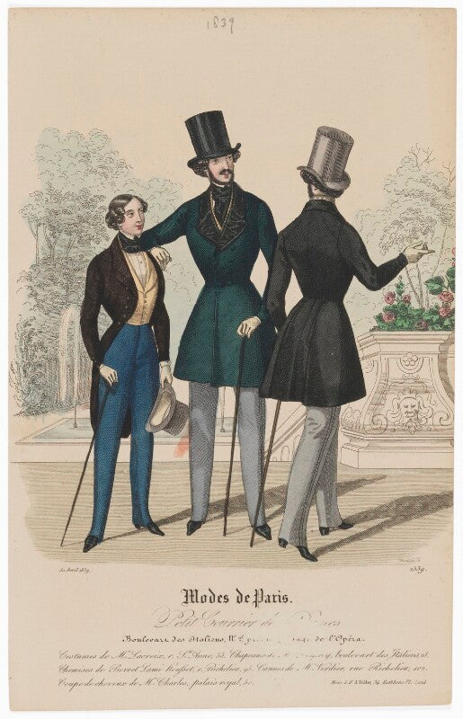 'modes de paris', 30 april 1839 npg d47842
