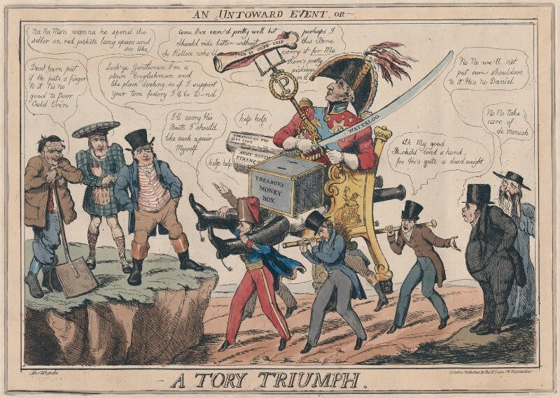 'an untoward event, or a tory triumph' npg d48709